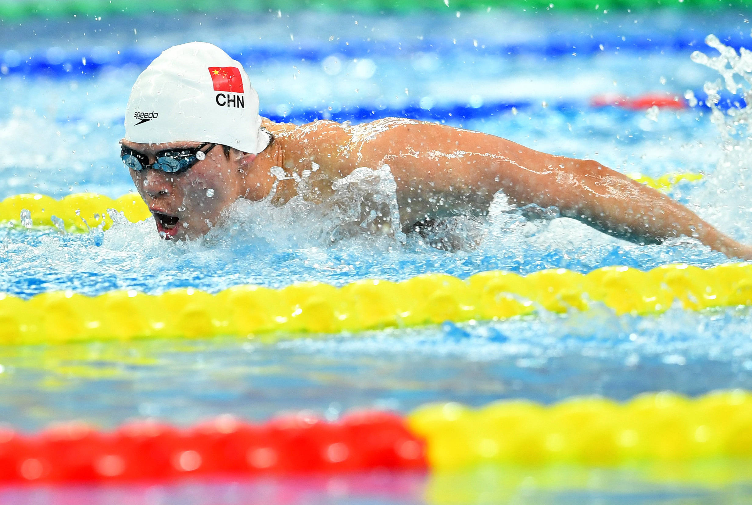 日本游泳天才少年斩获男子蝶泳冠军