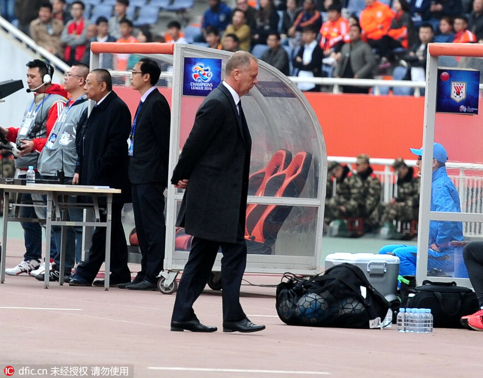 天津泰达主帅表态接受失败教训